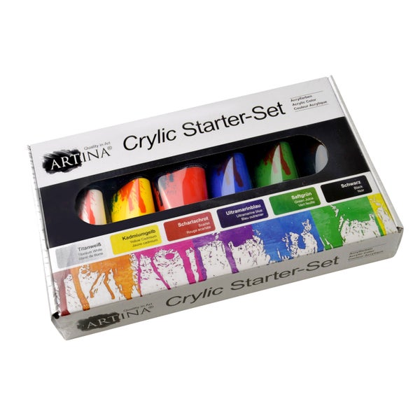 Artina Crylic Acrylfarbe 120ml (6tlg)