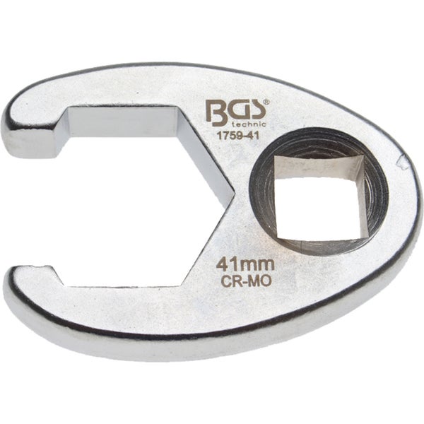 BGS Hahnenfußschlüssel Antrieb Innenvierkant 20 mm (3/4) SW 41 mm - 1759-41