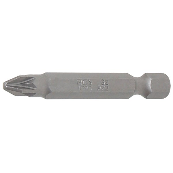 BGS Bit Länge 50 mm Antrieb Außensechskant 6,3 mm (1/4) Kreuzschlitz PZ2 - 4595