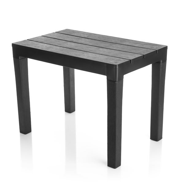 Rechteckiger Beistelltisch aus Kunststoff