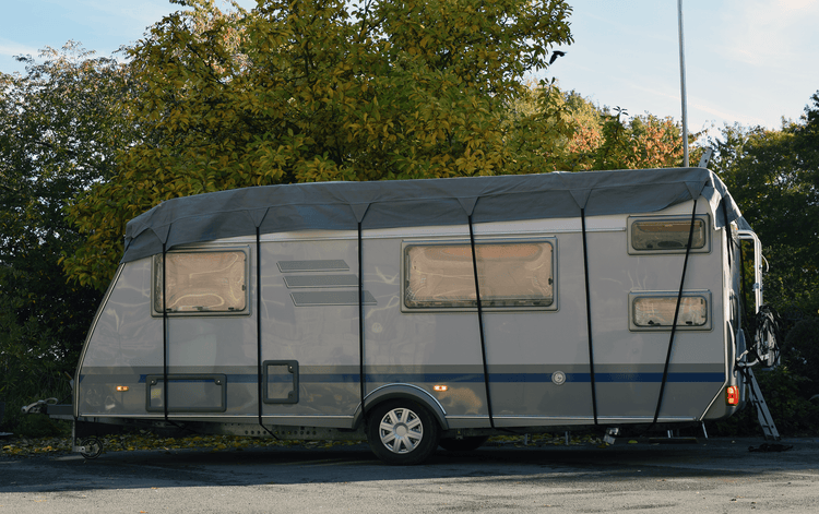 GreenYard® Wohnwagen Schutzdach 550 cm Abdeckplane Wohnmobilschutzdach