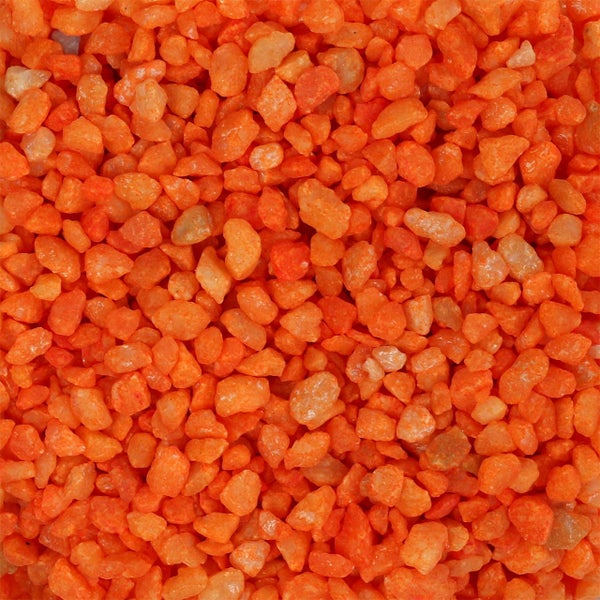 Orangener Dekokies für Aquarien oder zur Dekoration.
