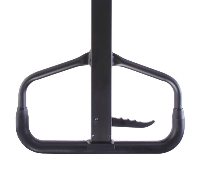 Detailansicht des Griffstücks eines Handhubwagens