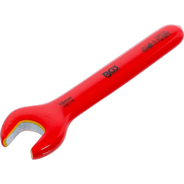 BGS VDE-Einmaulschlüssel SW 19 mm - 71069