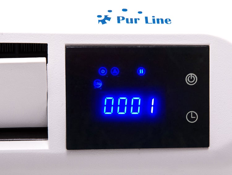 Pur Line Display zur Anzeige von Informationen und Einstellungen