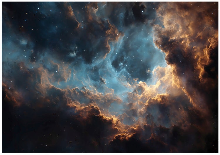 Fototapete Kosmos Wolken Galaxis 16204VX6 Vliestapete Kinderzimmer 300x210 cm