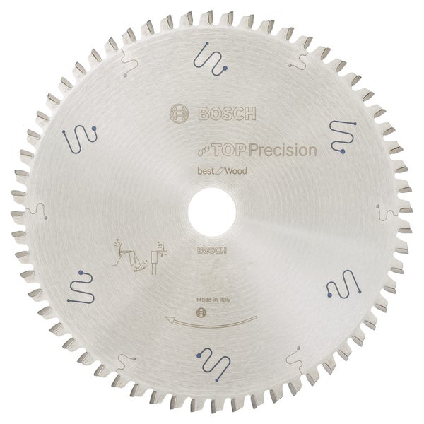 Bosch Kreissägeblatt Top Precision Best for Wood, 305 x 30 x 2,3 mm, 72 - 2608642103