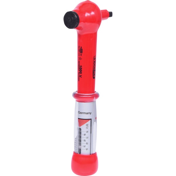 KS TOOLS 1/4 Mini Drehmomentschlüssel mit Schutzisolierung und Umschalt-Ratschenkopf 2 - 10 Nm - 117.1400