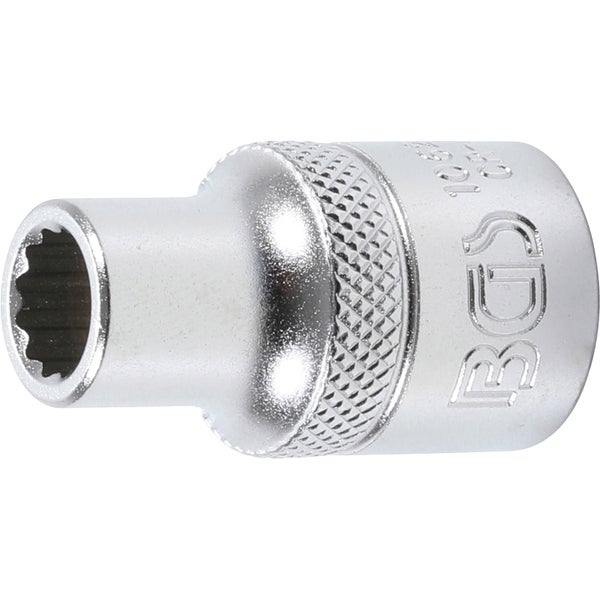 BGS Steckschlüssel-Einsatz Zwölfkant Antrieb Innenvierkant 12,5 mm (1/2) SW 9 mm - 10629