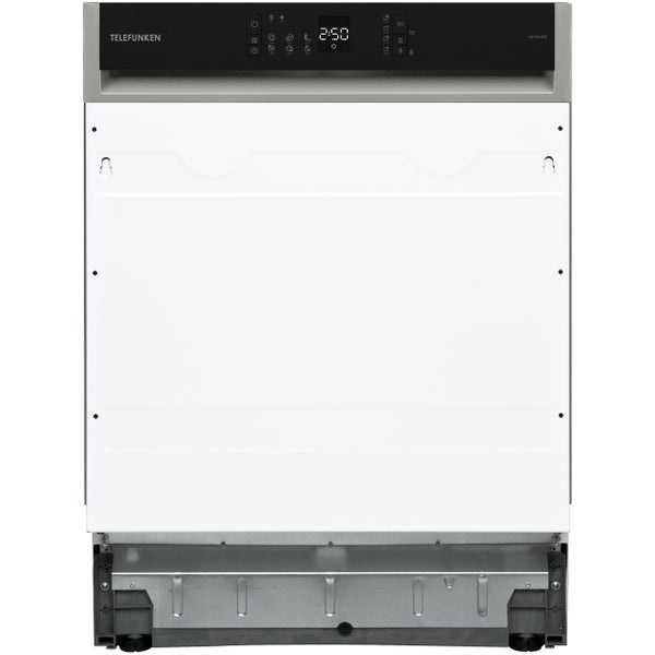 Telefunken Geschirrspüler 60 cm teilintegrierbar Einbau Spülmaschine 12 Maßgedecke 6 Programme AquaStop GET6012DI