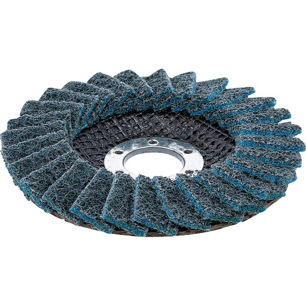 BGS Fächer-Schleif-Scheibe Vlies Ø 115 mm Körnung 240 - 74475