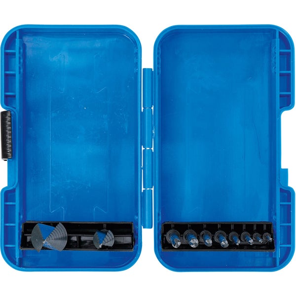 BGS Stufenbohrer- und Spiralbohrer-Satz HSS Ø 4 - 12 / 4 - 20 mm 2 - 5 mm 10tlg. - 1686