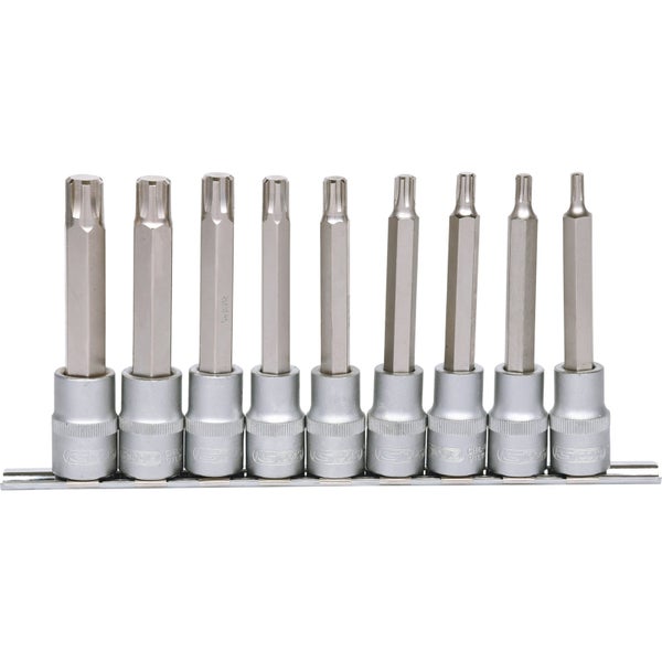 Set mit neun Innentorx-Schlüsseleinsätzen