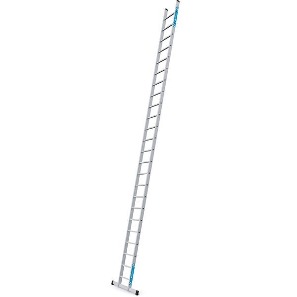 Ausgezogene Aluminium-Schiebeleiter