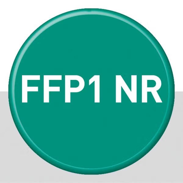 Symbol für Atemschutzmasken der Schutzklasse FFP1 NR