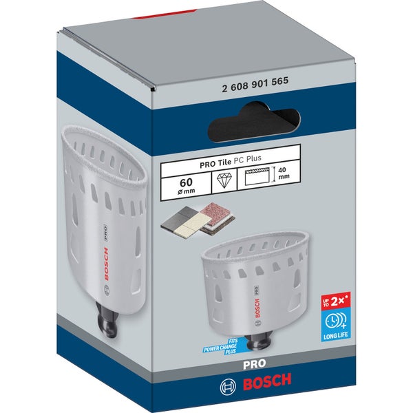 Bosch PRO Tile PC Plus Lochsäge 60 mm HS - 2608901565