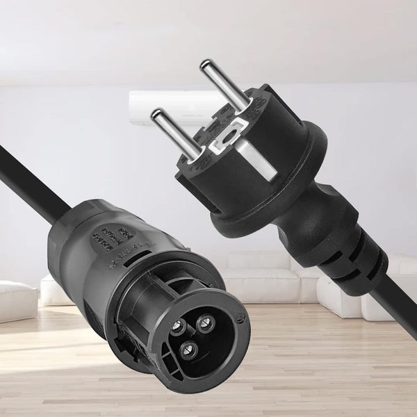 Balkonkraftwerk Kabel AC - Verlängerungskabel zum Anschluss von Mikrowechselrichtern