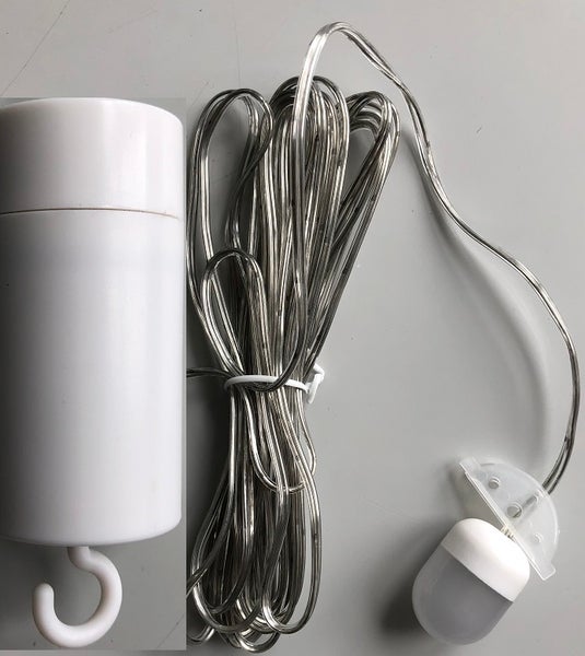 Lichterkette mit Haken und Stecker