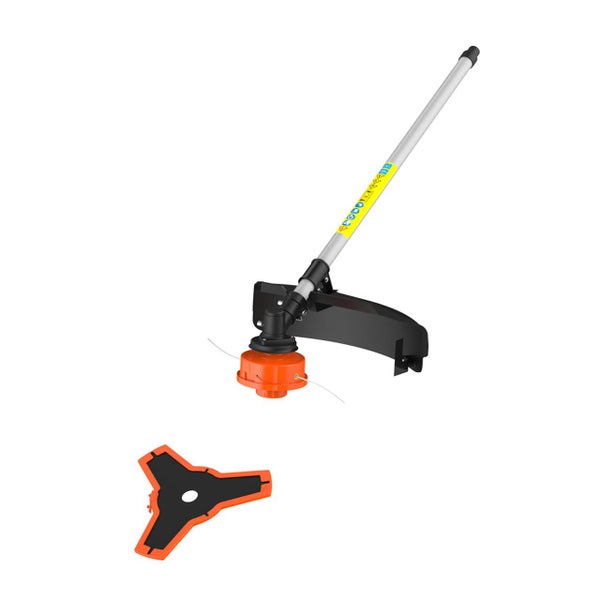 FUXTEC  4in1 Benzin Multigartengerät FX-MT152 - 52ccm³ | 3PS | 2-Takt | Easy Starter | 7,2Kg | 9-Zahn Rasentrimmer | Hochentaster | Heckenschere