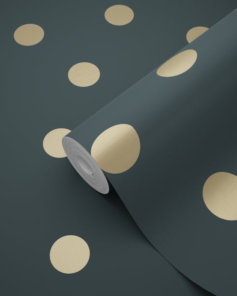 Tapetenrolle mit Kreis Muster