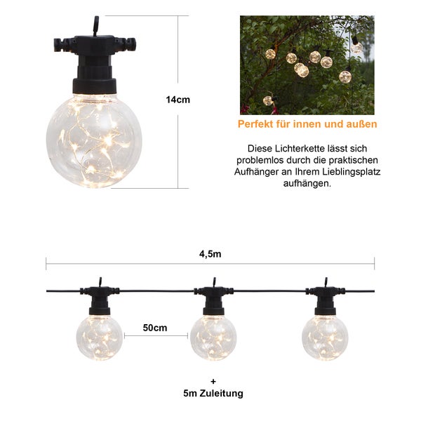 Elektrischer Kerzenleuchter mit sieben Kerzen