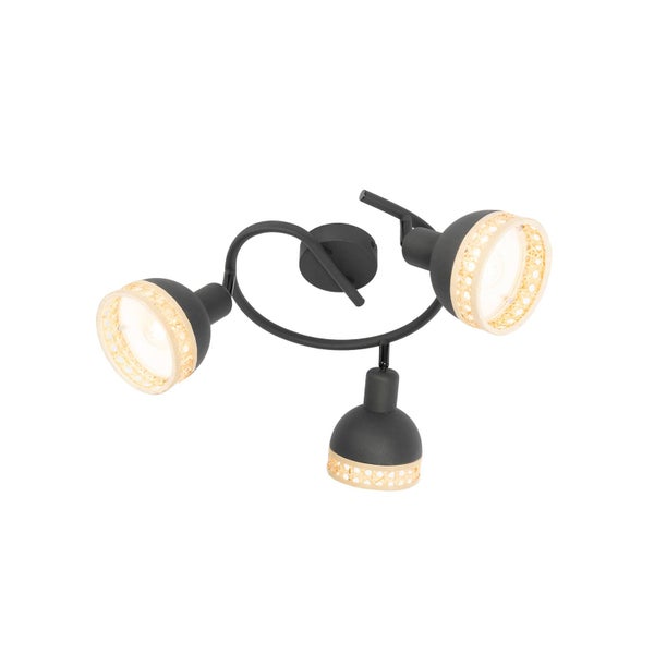 Deckenleuchte mit drei Strahlern