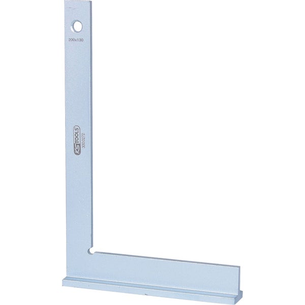 Winkel aus Metall, 200 mal 130 Millimeter