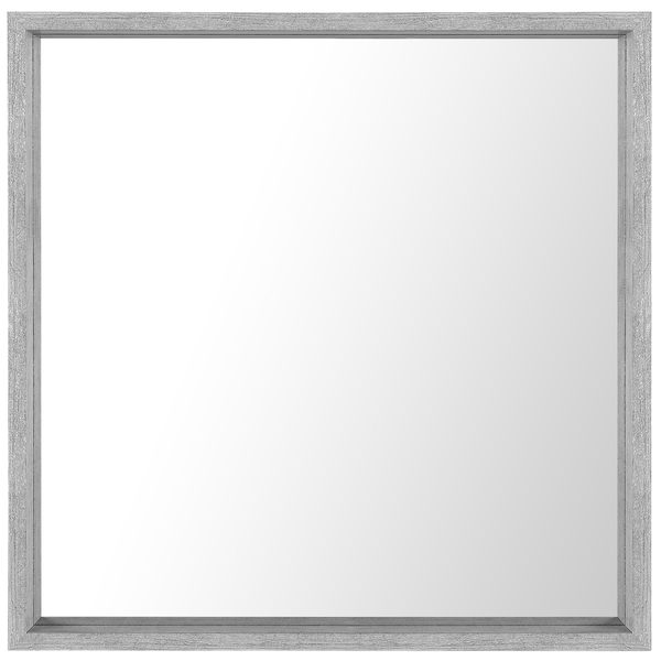 Wandspiegel BRIGNOLES 50 cm 50 cm Grau