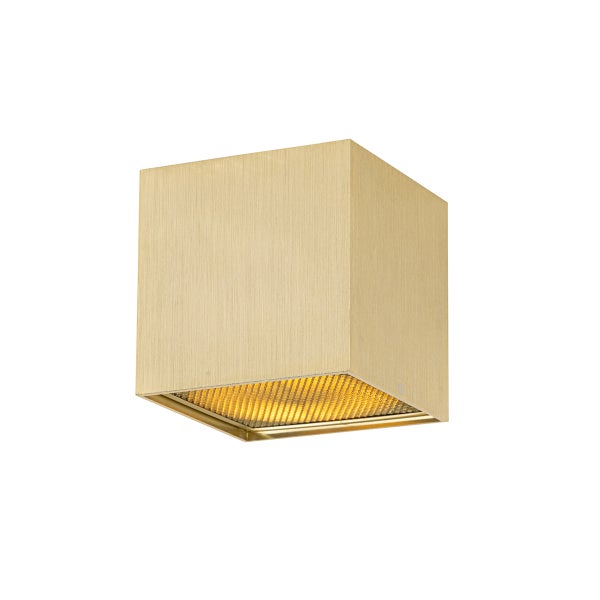 Quadratische Wandleuchte für den Innenbereich