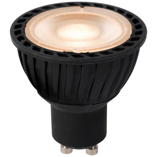 LED Leuchtmittel Gu10 MR16 in Schwarz 5W 350lm mit Dämmerungssensor Einerpack