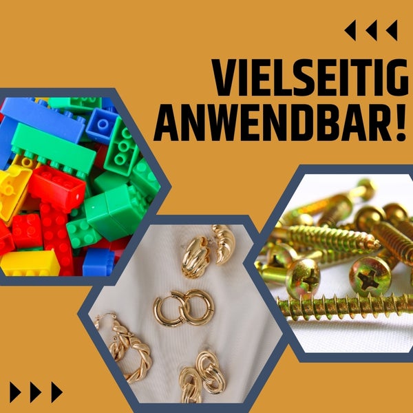 Sortimentskasten 15 Fach Schubladen Organizer Kleinteilemagazin Sortimentsboxen