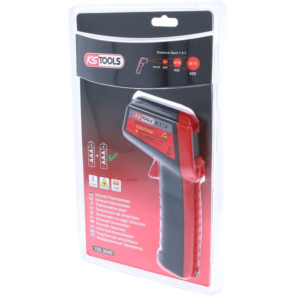 KS Tools Infrarot-Thermometer in Verpackung