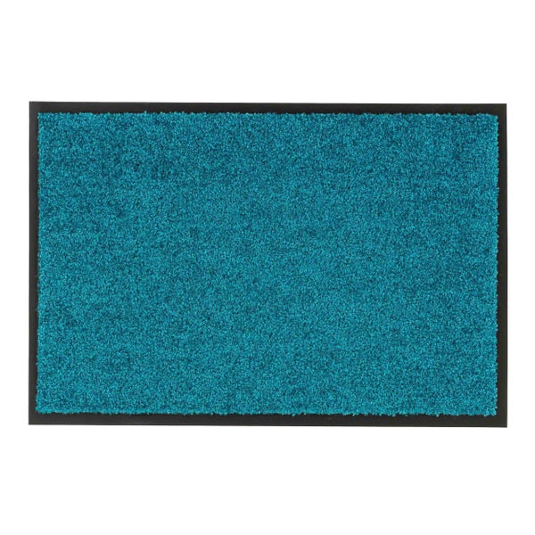 Fußmatte mit Flor und Gummirand