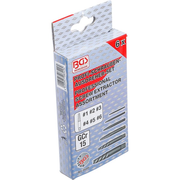 BGS Schraubenausdreher-Satz 6tlg. - 8549