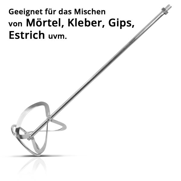 Mörtelrührer zum Mischen von Mörtel, Kleber, Gips und Estrich