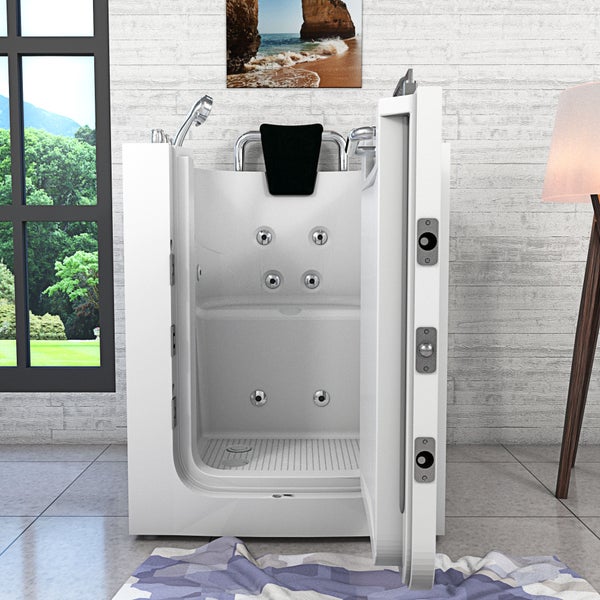Senioren Wanne  Sitzwanne mit Tür Pool S10-TH-WP