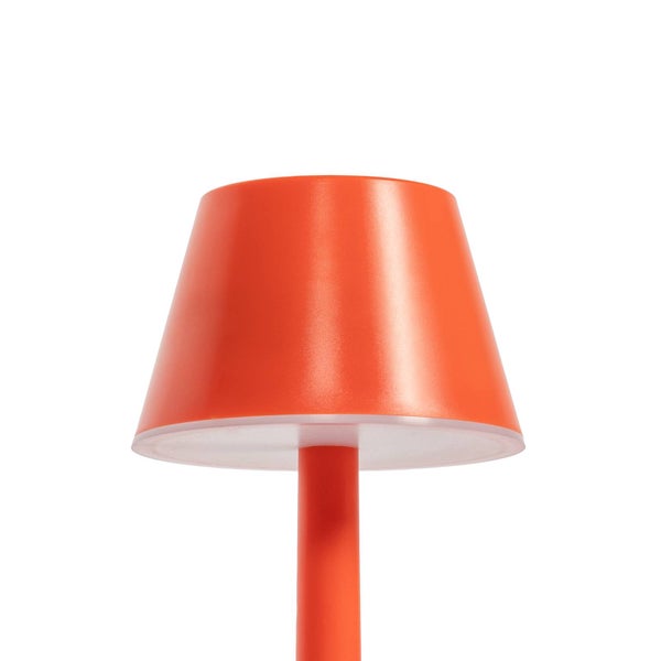 Lindby LED Akkutischlampe dimmbar, RGBW Funktion Akku Tischlampe kabellos mit Touchdimmer aufladbare tragbare Tischleuchte Akkulampe Garten IP44