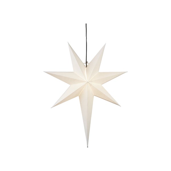 Papierstern zur Dekoration mit Aufhängung