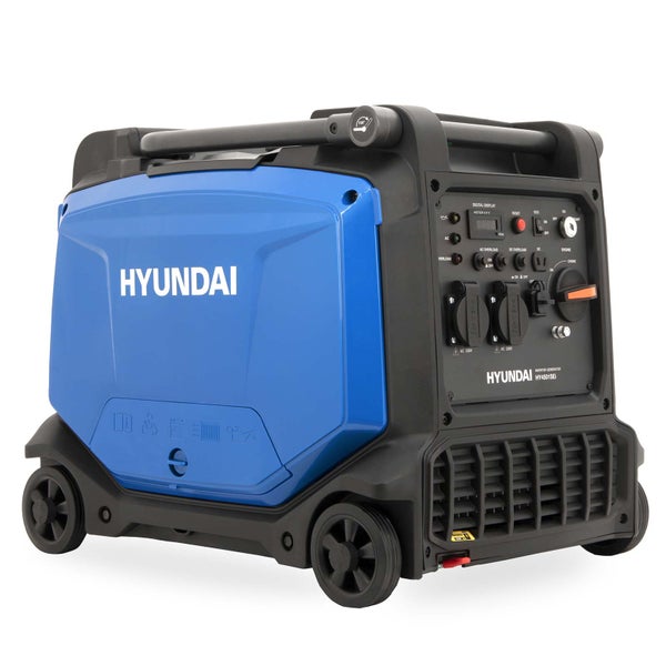 Hyundai Inverter Stromerzeuger HY4501SEI mit Rädern und Tragegriff für mobile Energieversorgung