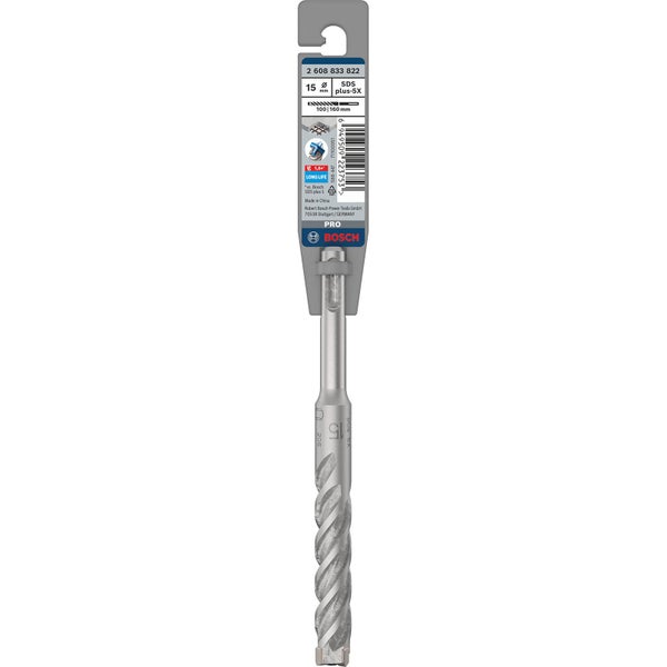 Bosch PRO SDS plus-5X Hammerbohrer 15 x 100 x 160 mm - 2608833822
