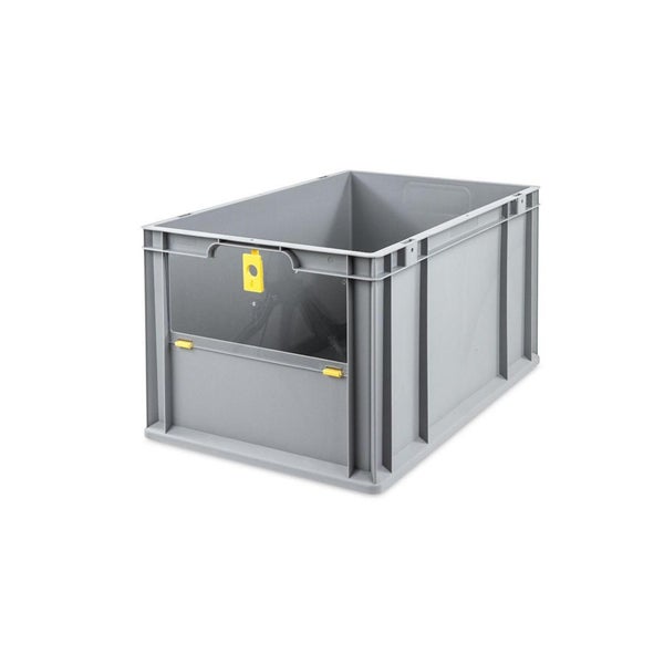 PROREGAL SuperSparSet 3x Eurobox NextGen Insight Cover HxBxT 32 x 40 x 60 65 Liter Hoch/Gelb Eurobehälter Transportbox