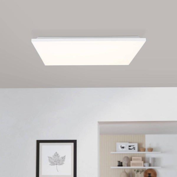 LED Deckenleuchte RGBW Trupiana in Weiß 20,5W 2900lm