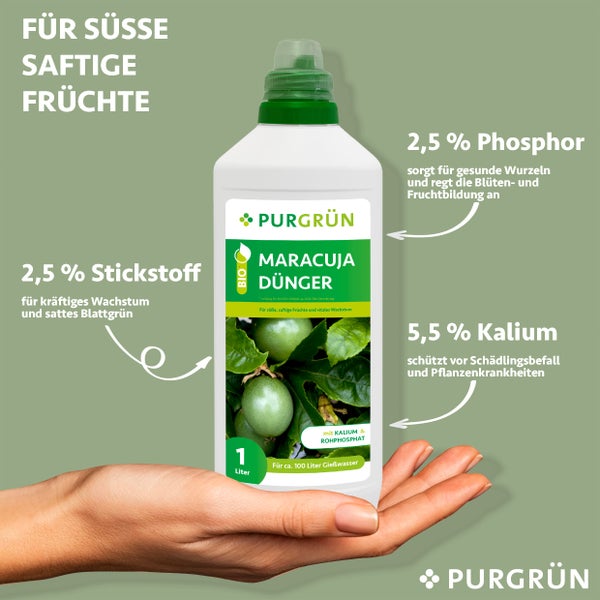 Purgrün Bio-Maracuja-Dünger 1 Liter
