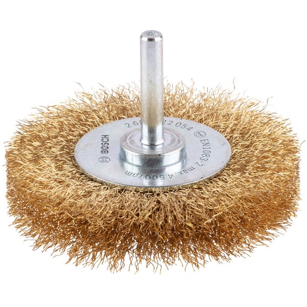 Bosch PRO Multi Material clean Scheibenbürste 75 x 0,20 mm gerader Schaft - 2608622054