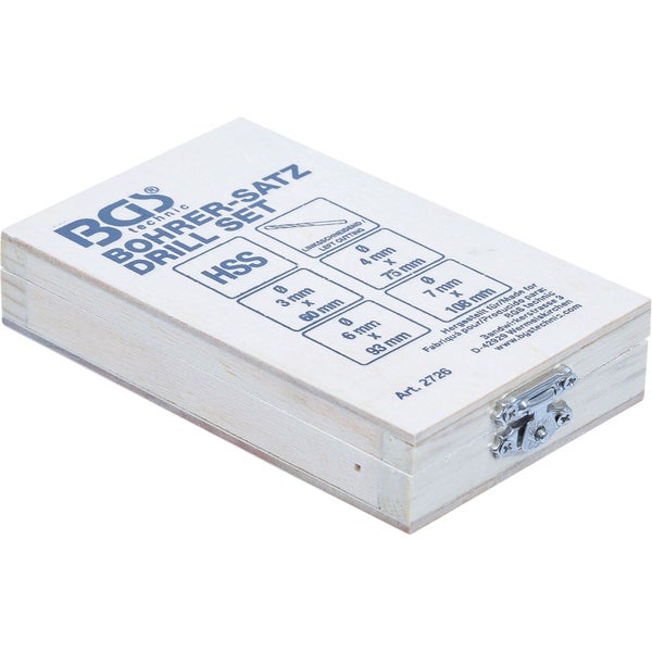 BGS Bohrer-Satz HSS linksschneidend 4tlg. - 2726