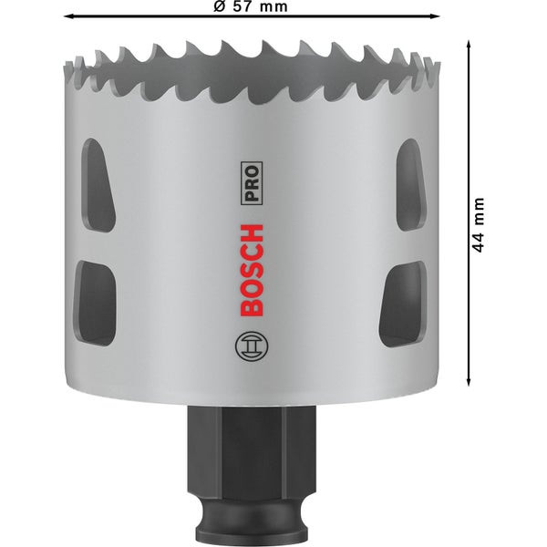 PC Plus Lochsäge Bosch Pro Multi Material 57 mm 1 Stück