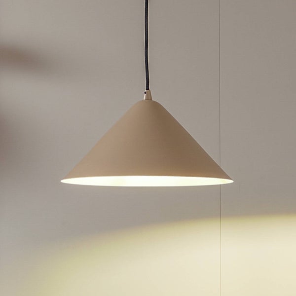 Lindby Pendelleuchte Clarine (Modern) in Creme aus Metall (1 flammig, E27) - Deckenlampe Esstischlampe Hängelampe Hängeleuchte Wohnzimmerleuchte