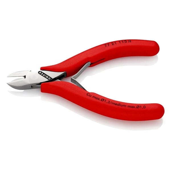 Knipex Seitenschneider mit rotem Griff