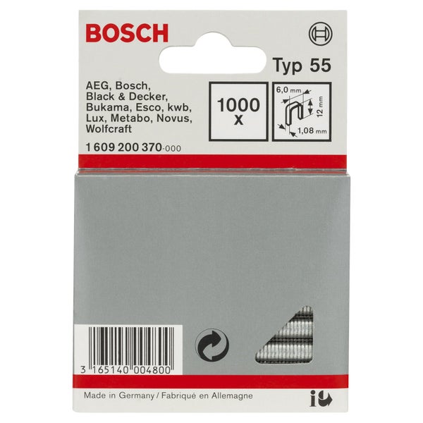 Bosch Typ 55 Klammern, 1000 Stück