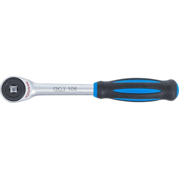 Umschaltknarre mit Mehrkomponentengriff von BGS